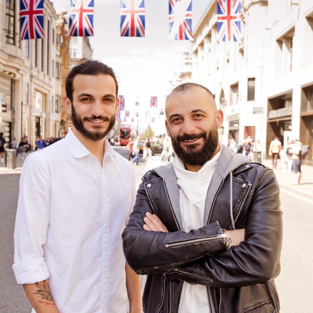 Moe and Shady Harb hair colour experts